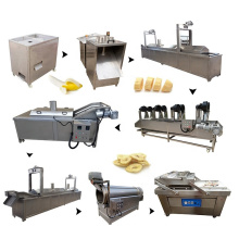 Factory Price Potato Crisps Banana Processing Line Cassava Slices Making Machinery Chips Plantain Processing Machines